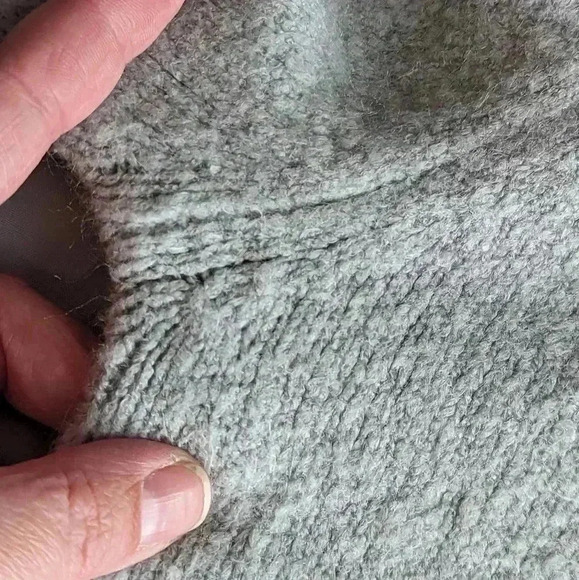 Racheal Women's Size Small Gray Pocket Oversized Sweater Shirt Or Dress - Picture 10 of 13